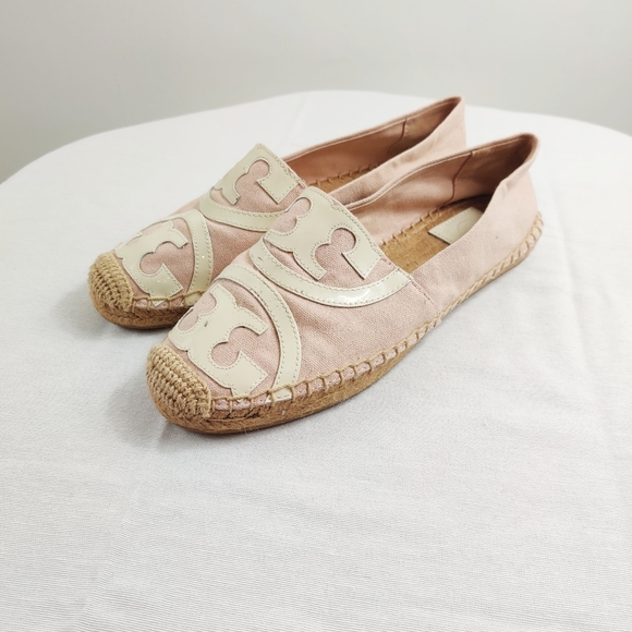 Tory Burch Shoes - Tory Burch pink poppy espadrille flats